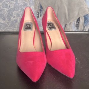 Fuchsia pink heels brand new